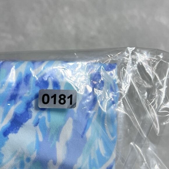 Lilly Pulitzer Womens XXS Blue Multicolored Luxletic Ocean Trail Short 001485 - Picture 11 of 11